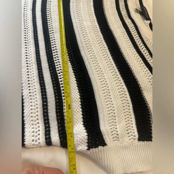 Brand: Lane Bryant, Striped Knit Blouse, Size 22/24 - Picture 9 of 13